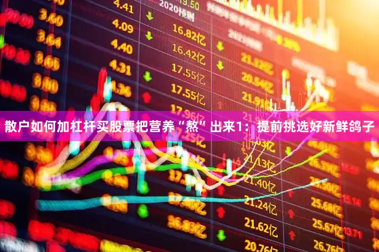 散户如何加杠杆买股票把营养“熬”出来1：提前挑选好新鲜鸽子